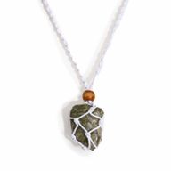 Cordon de Collier Pour Pierres Précieuses et Cristal 45cm/18inch - Blanc