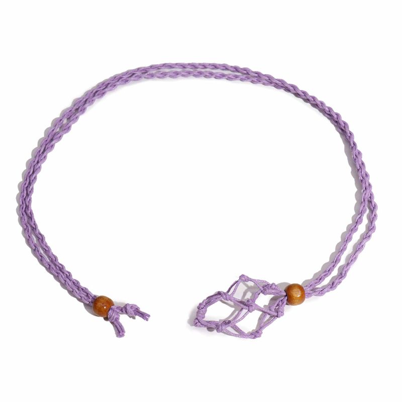 Cordon de Collier Pour Pierres Précieuses et Cristal 45cm/18inch - Violet