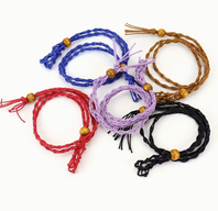 Cordon de Collier Pour Pierres Précieuses et Cristal 45cm/18inch - Mix Pack 5 de Chaque Couleur