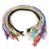 Cordon de Collier Pour Pierres Précieuses et Cristal 45cm/18inch - Mix Pack 5 de Chaque Couleur