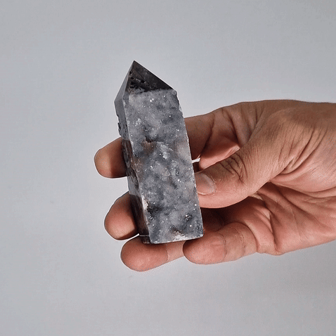 Tours de Polissage Latérales en Calcite (environ 9-11cm)