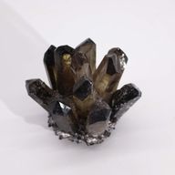 Quartz Fantôme Fumé - Amas de Quartz Naturel Fabriqué – (environ 250-300 g 8 cm)