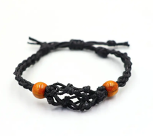 Bracelet en Cristal et Pierres Précieuses 20-28cm/7.8-11inch - Noir