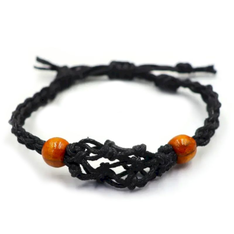 Bracelet en Cristal et Pierres Précieuses 20-28cm/7.8-11inch - Noir