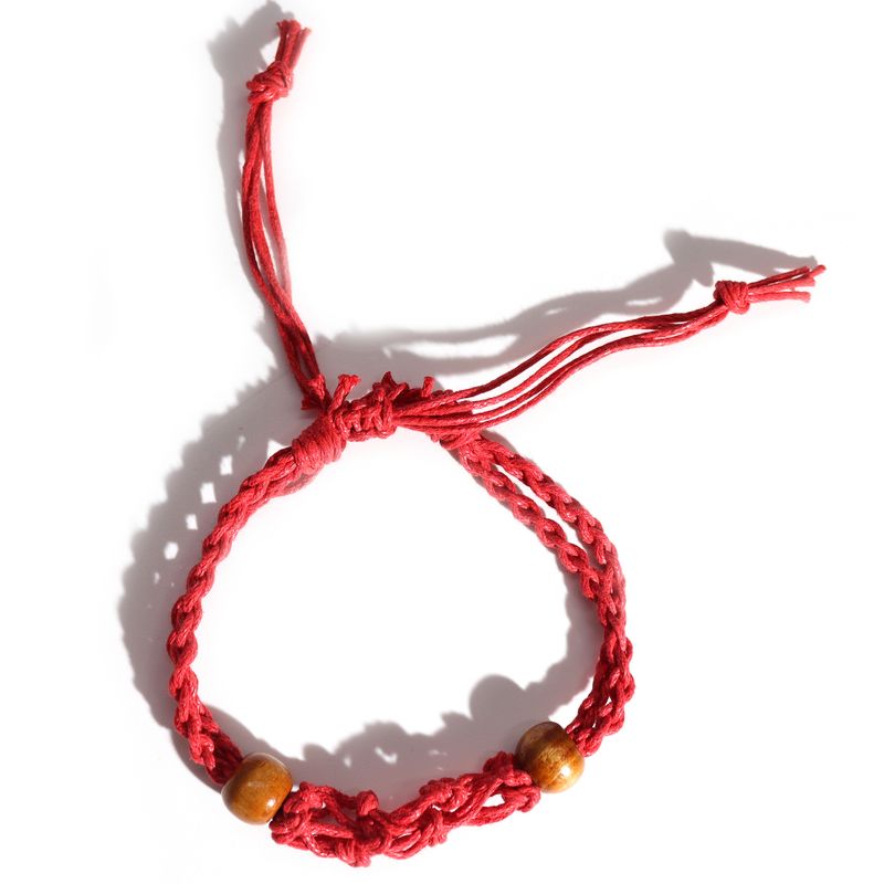 Bracelet en Cristal et Pierres Précieuses 20-28cm/7.8-11inch - Rouge