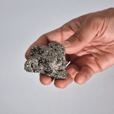Pyrite Péruvienne - Première Qualité - Grande Taille - (approx 100-135gm 55-65mm)