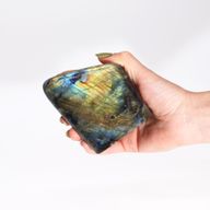 Grandes Pierres de Labradorite de Madagascar (environ 635-750g 80-110mm)