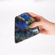 Pierres de Déclaration en Labradorite de Madagascar (environ 700-1000g 100-170mm)