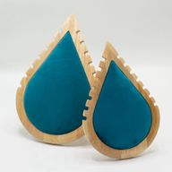 Présentoir pour Petits Colliers en Forme de Goutte 19x13cm