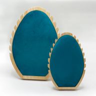 Petit Présentoir Ovale pour Colliers 19x13cm