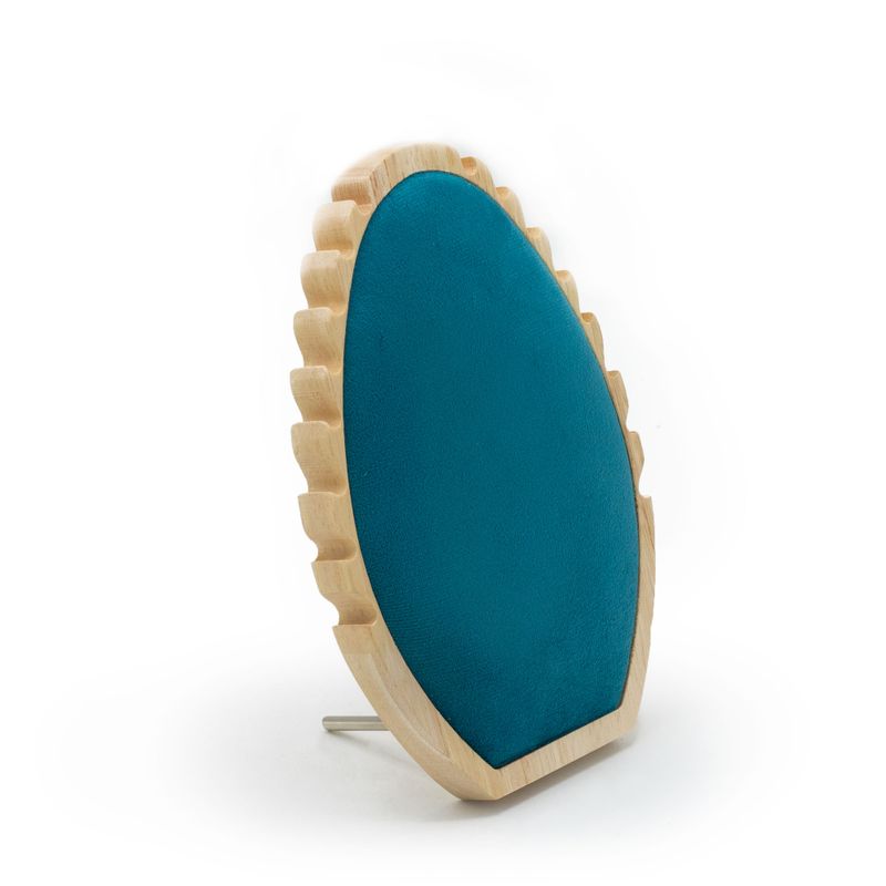 Petit Présentoir Ovale pour Colliers 19x13cm