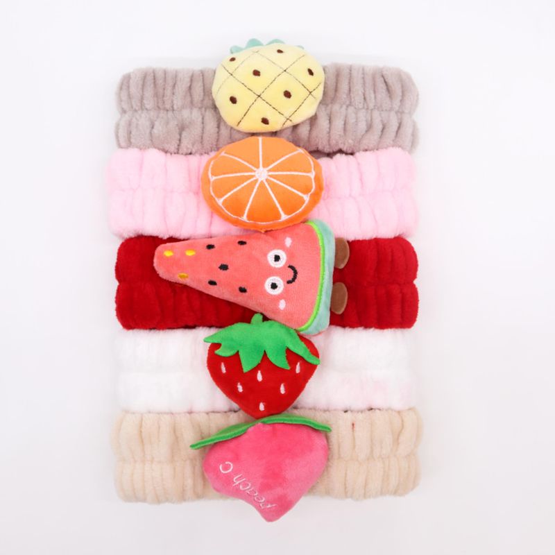 Jolis Bandeaux de Maquillage - Sélection de Fruits (assortiment)