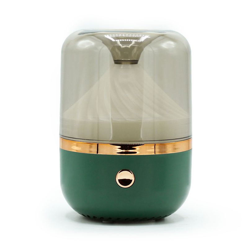 Diffuseur d'Arômes Urbain Vert et Bronze - USB - Changement de Couleur