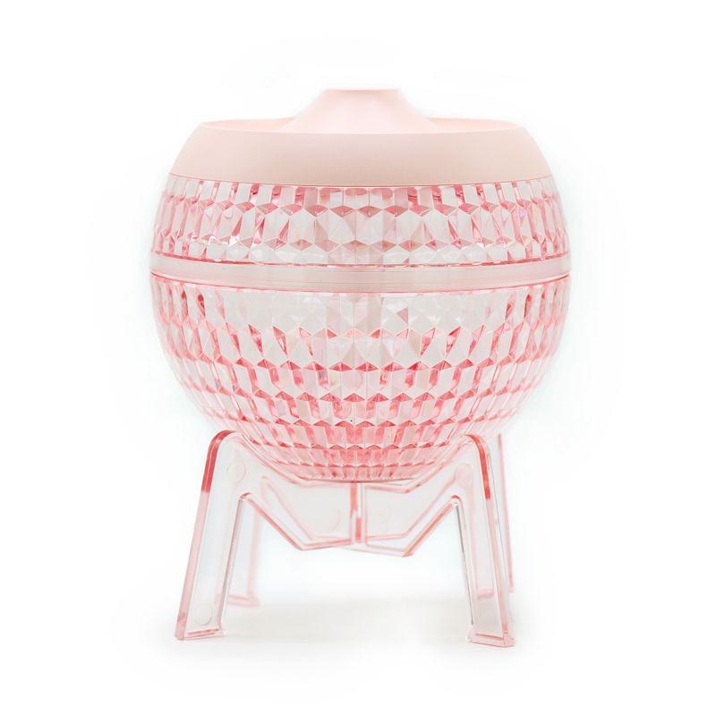 Humidificateur Rose Mondo Planet - USB - Changement de Couleur (lumière du bas)