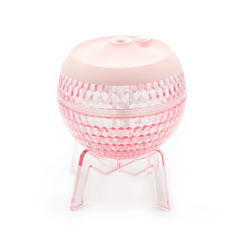 Humidificateur Rose Mondo Planet - USB - Changement de Couleur (lumière du bas)