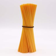 Paquet de Roseaux en Fibre de 3 mm x 25 cm - (environ 250) - Orange Doux