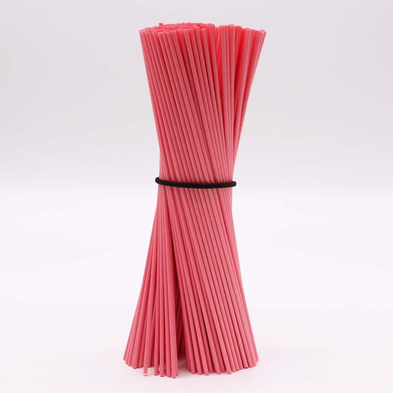 Paquet de Roseaux en Fibre de 3 mm x 25 cm - (environ 250) - Rose de Floride
