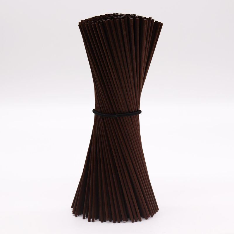 Paquet de Roseaux en Fibre de 3mm x 25cm - (environ 250) - Chocolat