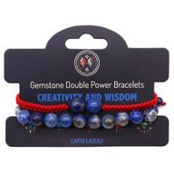 Bracelets Double Puissance avec Pierres Précieuses - Lapis Lazuli