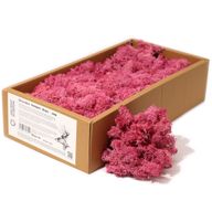 Mousse de Renne de Décoration de Qualité - Rose - Boîte de 635g
