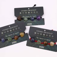 Bracelets Chakra Corde - Cœurs
