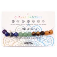 Bracelets Chakra Corde - 21 Pierres