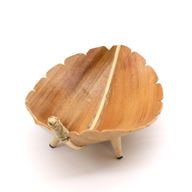 Support à Thé en Feuille de Noix de Coco - Naturel