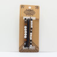 Ensembles de Bracelets Premium pour Hommes - Noirs Citadins (asst)