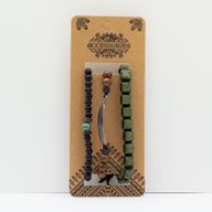 Ensembles de Bracelets Premium pour Hommes - Verts Extérieurs (asst) (asst)