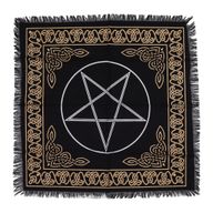 Nappe d'Autel Ésotérique à Franges - Pentagone