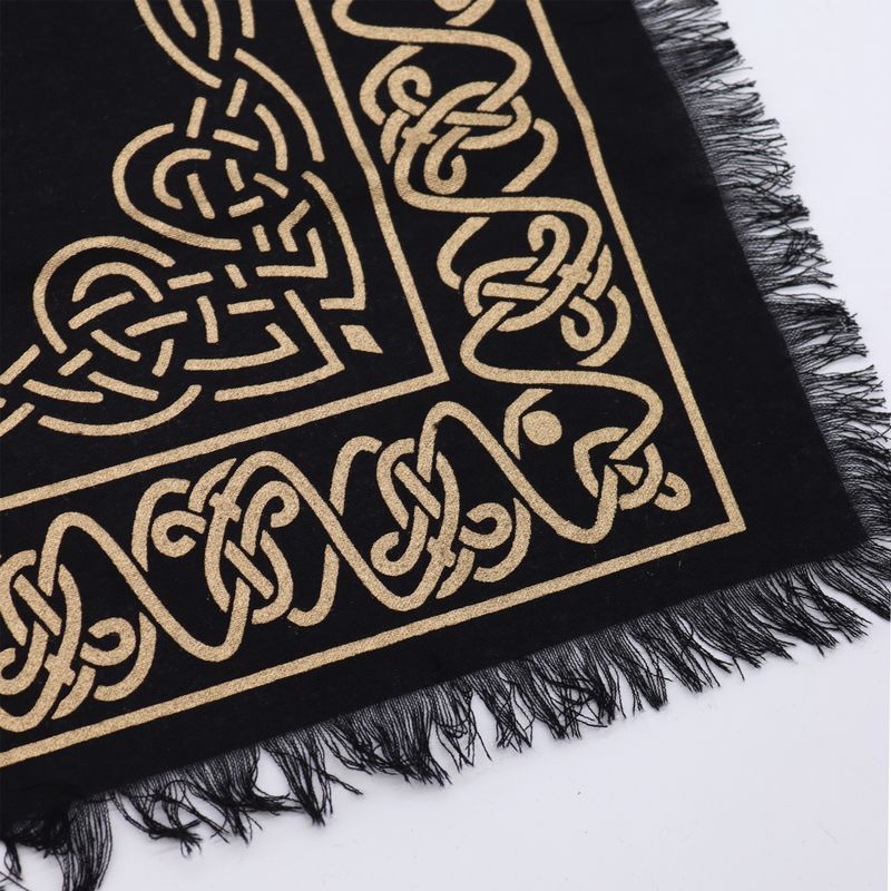 Nappe d'Autel Ésotérique à Franges - Pentagone