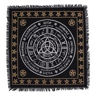 Nappe d'Autel Ésotérique à Franges - Vie Mort Renaissance