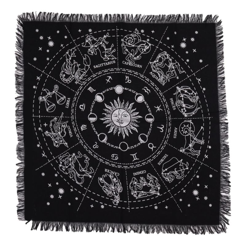 Nappe d'Autel Ésotérique à Franges - Horoscope