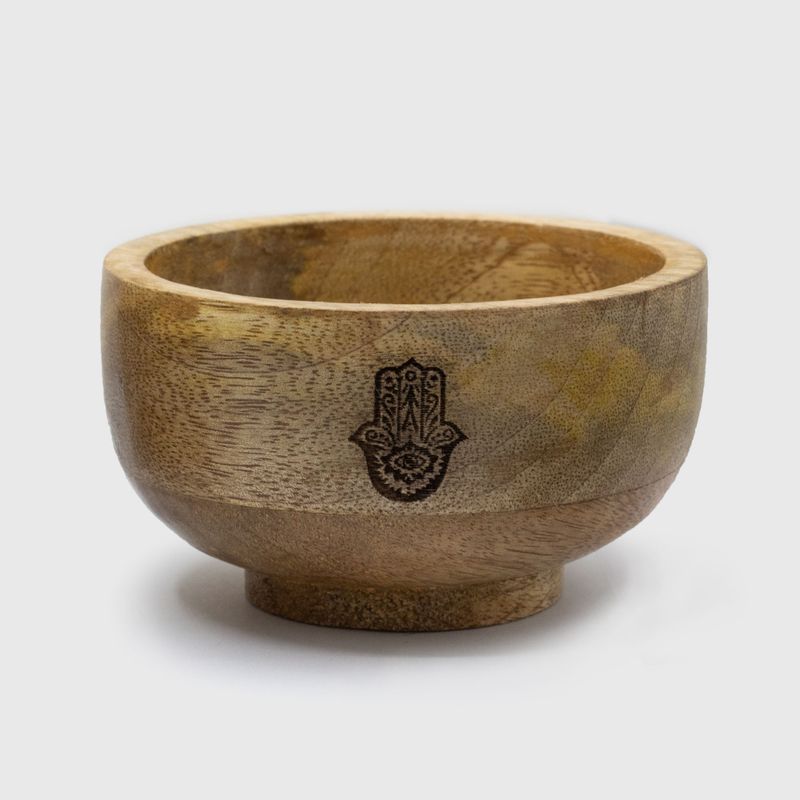 Petit Bol Rituel Porte-Cône d'Encens 11x5.5cm - (asst ésotérique)