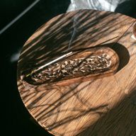 Grand Plateau d'Encens 30x10cm - Design Fleur