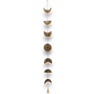 Carillons Indiens - Goutte Phases de Lune en Laiton avec Cloche - 25 cm