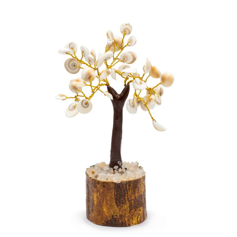 Arbres en Pierres Rondes Chakra Gomati Moyen - (45 pierres)