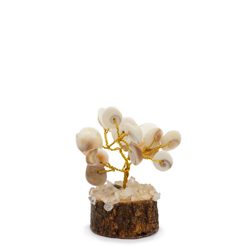 Arbres en Pierres Rondes Chakra Gomati Petit - (15 pierres)