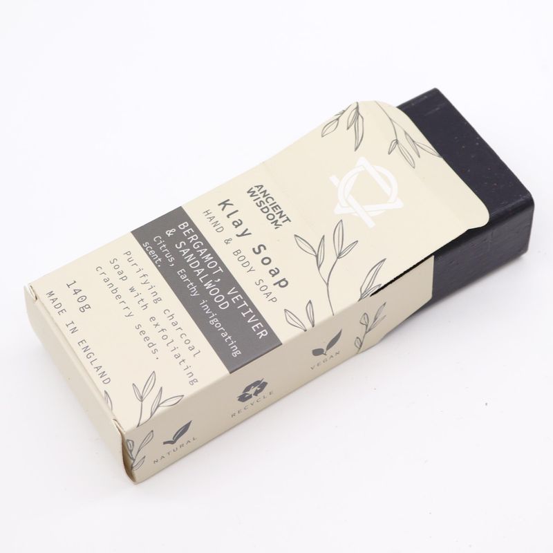 Savon à l'Argile - Bergamote & Bois de Santal