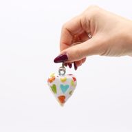 Petits Coeurs Décor Bois - Coeurs Pastel (24)