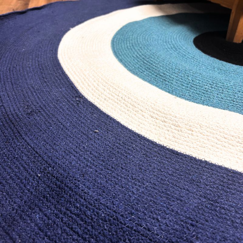 Tapis en Coton avec Oeil Protecteur 150cm