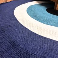 Tapis en Coton avec Oeil Protecteur 120cm