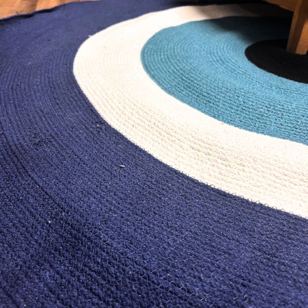 Tapis en Coton avec Oeil Protecteur 120cm