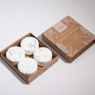 Vapeur Douche Zen - Quatuor Thérapeutique Bien-Être - Booster d'Humeur (Blanc)