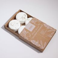 Vapeur Douche Zen - Quatuor Thérapeutique Bien-Être - Booster d'Humeur (Blanc)