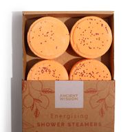 Vapeur Douche Zen - Quatuor Thérapeutique Bien-Être - Énergisant (Orange)