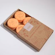 Vapeur Douche Zen - Quatuor Thérapeutique Bien-Être - Énergisant (Orange)