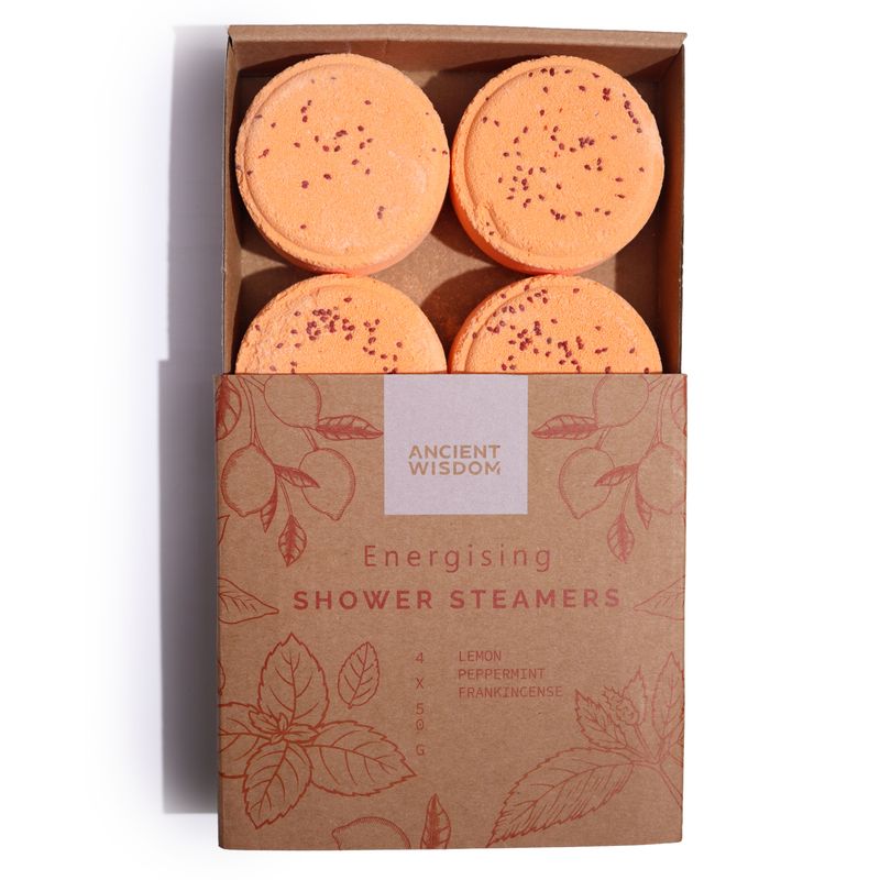 Vapeur Douche Zen - Quatuor Thérapeutique Bien-Être - Énergisant (Orange)