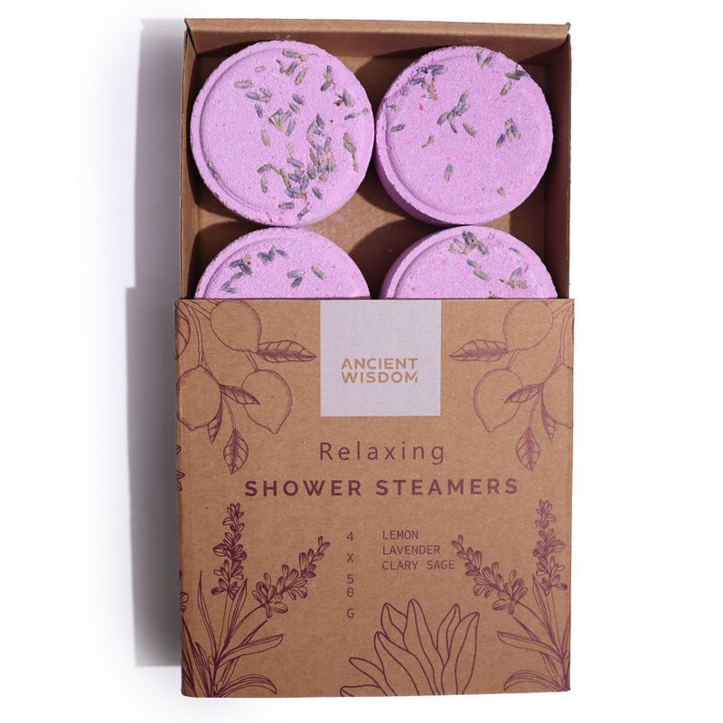 Vapeur Douche Zen - Quatuor Thérapeutique Bien-Être - Relaxant (Violet)