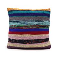 Housses de Coussin en Tissus Recyclés - 40x40cm - Gris Charbon